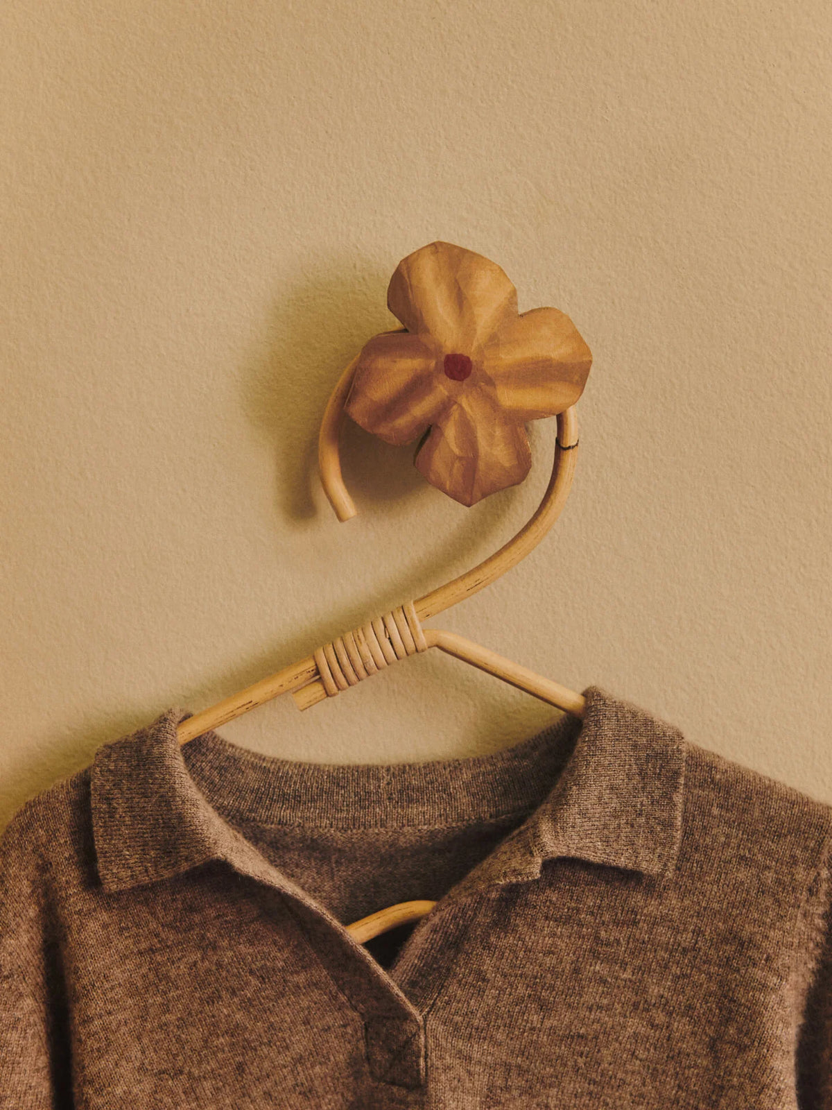 Poesie Hand-carved Hook by Ferm Living