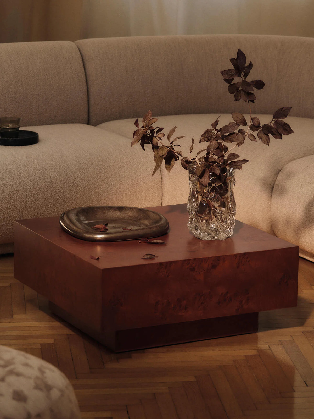 Burl Storage Coffee Table by Ferm Living