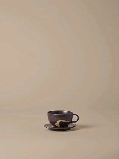 Koyo Cup with Saucer by Ferm Living
