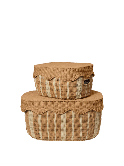 Rivan Storage Baskets - Set of 2 by Ferm Living