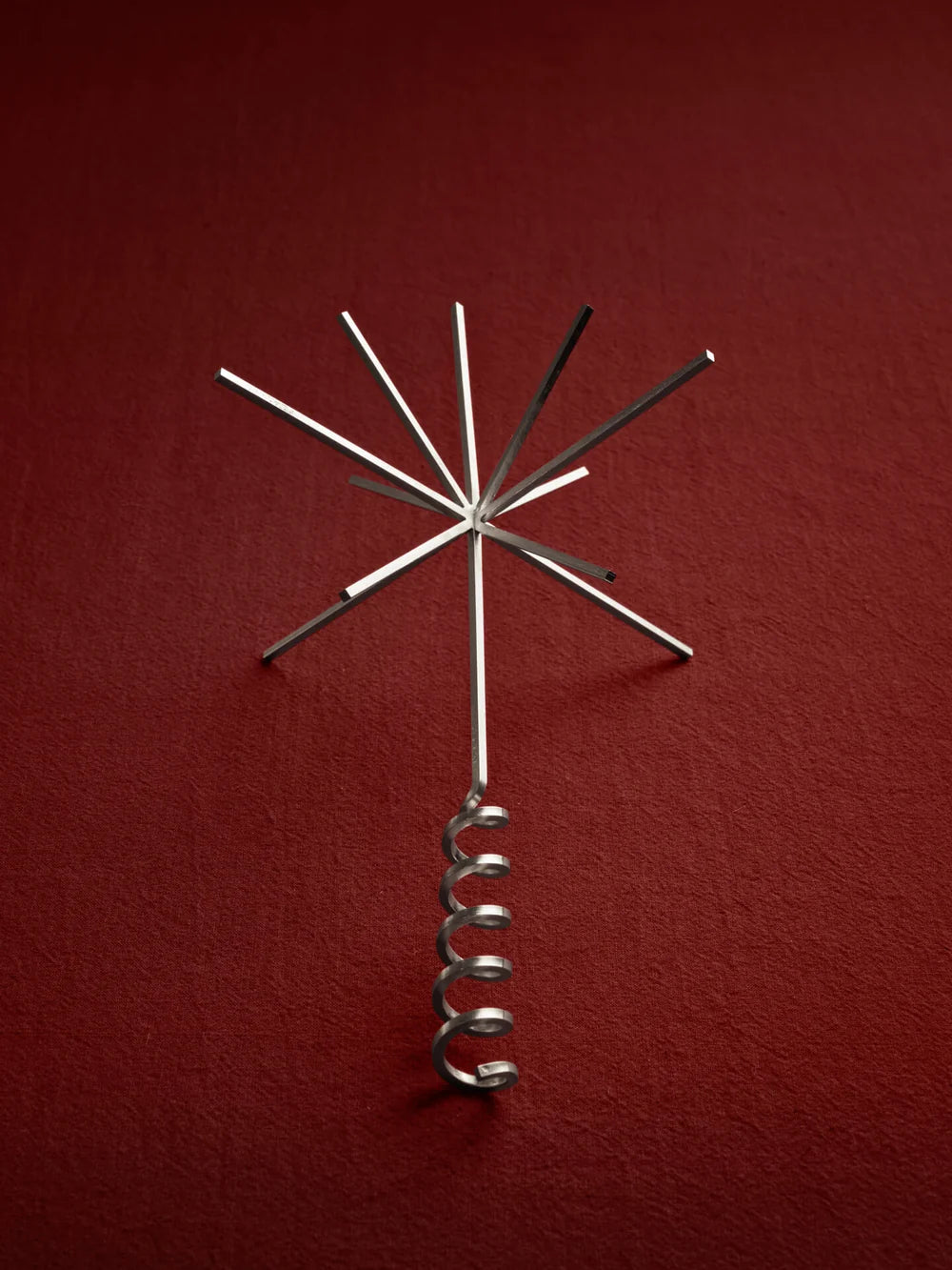 Ferm Living Christmas Tree Top Star accessory featuring a stylish gold star decoration for holiday decor.