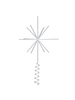 Ferm Living Christmas Tree Top Star accessory featuring a decorative star design for holiday tree decoration.