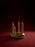 Bellure ring candle holder by Ferm Living in a sculptural, rounded design for tabletop candle display