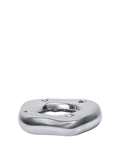 Bellure ring candle holder by Ferm Living in a sculptural circular design