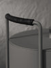 Ferm Living Port Kindling and Ash Bucket, stylish black accessories for fireplace ash and kindling storage.