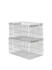 Stackable Ferm Living Cala Baskets set of 2, stylish accessories with woven design and natural finish, ideal for organization and decor.