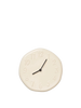 Ferm Living Loopi Wall Clock for Kids, modern round clock with colorful loops design, suitable for children's room decor
