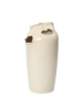 Ferm Living Tereo Vase in accessories, ceramic with textured surface, ideal for decorative floral arrangements.