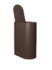 Ferm Living Enkel Bin accessory in natural wood finish, stylish small storage container with a minimalist design.
