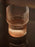 Set of four Ripple glass accessories by Ferm Living featuring textured, wavy glass design for stylish home decor.