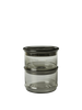 Ferm Living Boya stackable containers set of 2, stylish accessories with sleek design, ideal for organization and storage.
