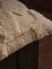 Rime tufted cushion by Ferm Living featuring a soft, textured fabric in a stylish, modern design for cozy home accessories.