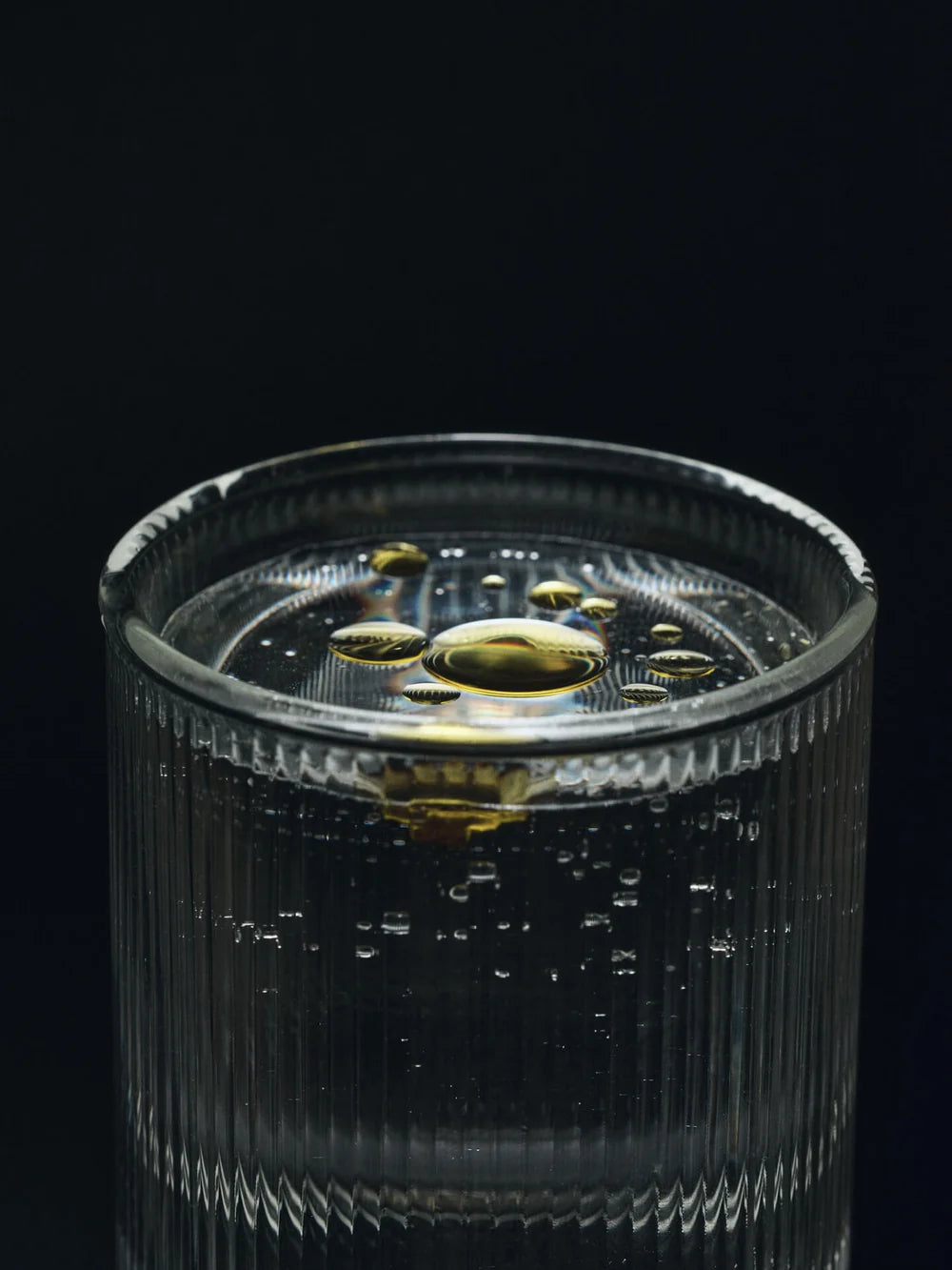 Set of two Ripple Thermal Glasses by Ferm Living, stylish accessories with textured glass design for everyday use.