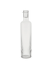 Ferm Living Ripple Oil Bottle accessory with textured glass design and sleek shape, ideal for kitchen or dining decor.