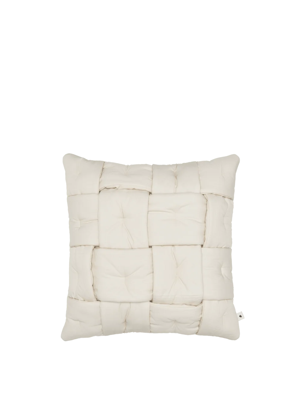 Ferm Living Sofi Cushion in soft fabric with a geometric pattern, designed as stylish home accessories for cozy decor.