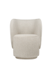 Rico Club Chair - Swivel by Ferm Living