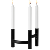 Bougeoir à trois branches Ora par Stelton