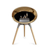 Le Feu Ground Low Dome - Chromed Rose Gold by Le Feu