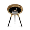 Le Feu Ground Low Dome - Chromed Rose Gold by Le Feu