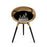 Le Feu Ground Low Dome - Chromed Rose Gold by Le Feu