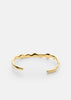 Chunky Cuff - Gold Plated by Skultuna