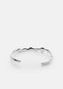 Chunky Cuff - Silver Plated by Skultuna