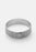 Ribbed Clasp Bangle - Silver Plated by Skultuna