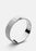 Ribbed Clasp Bangle - Silver Plated by Skultuna