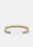 SB Cuff Thin - Gold Plated by Skultuna