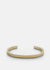 SB Cuff Thin - Gold Plated by Skultuna