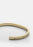 SB Cuff Thin - Gold Plated by Skultuna