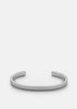 Silver plated SB Cuff Thin by Skultuna, stylish accessories featuring a sleek, minimalist design in silver finish.