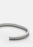 Silver plated SB Cuff Thin by Skultuna, showcasing a sleek, minimalist accessory with a smooth, polished finish.