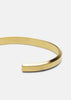 Skultuna Icon Cuff - Matte Gold Plated by Skultuna