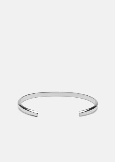 Skultuna Icon Cuff Thin - Sterling Silver by Skultuna