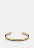Skultuna Icon Cuff Thin - Gold Plated by Skultuna