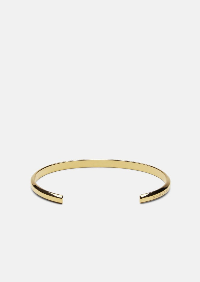 Skultuna Icon Cuff Thin - Gold Plated by Skultuna