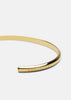Skultuna Icon Cuff Thin - Gold Plated by Skultuna