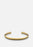 Skultuna Icon Cuff Thin - Matte Gold Plated by Skultuna