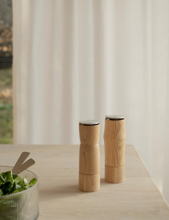 Storm Salt and Pepper Mill Set by Stelton