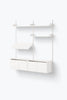 New Works Living Shelf Cabinets Low w. Doors by New Works