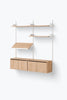 New Works Living Shelf Cabinets Low w. Doors by New Works