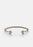 Open Key Cuff - Gold Plated by Skultuna
