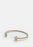 Open Key Cuff - Gold Plated by Skultuna