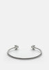 Open Key Cuff - Polished Steel by Skultuna