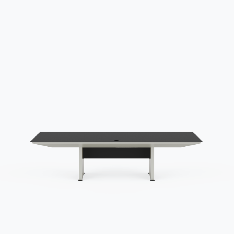 Contemporary Unit 002 Console table by New Works, featuring a sleek design with a minimalist wooden surface and sturdy legs.