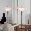 PH 2/1 Pale Rose Brass Table Lamp by Louis Poulsen