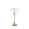 PH 2/1 Pale Rose Brass Table Lamp by Louis Poulsen