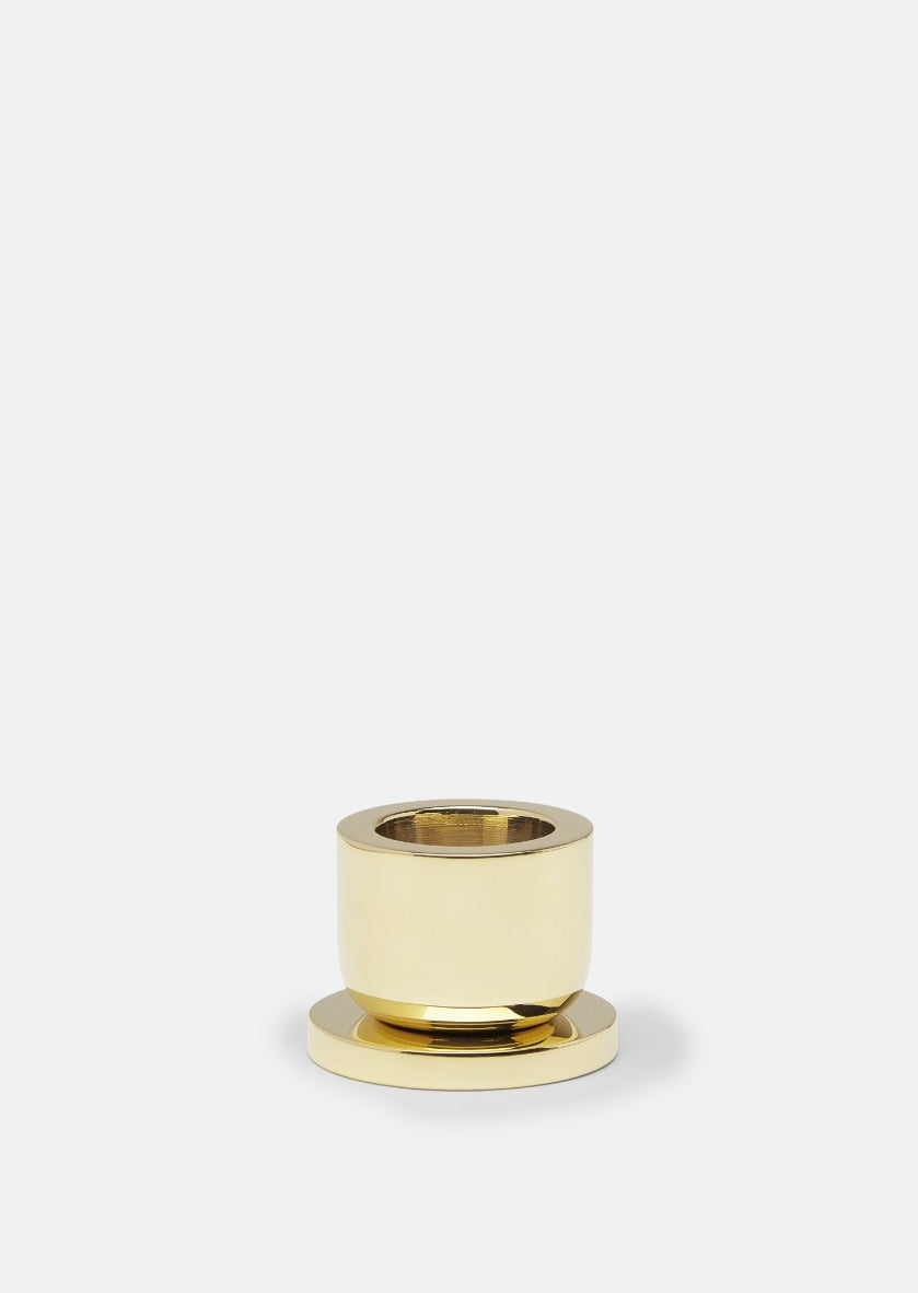 Skultuna Bijou candle holder made of metal with a sleek, modern design perfect for decorative accessories.