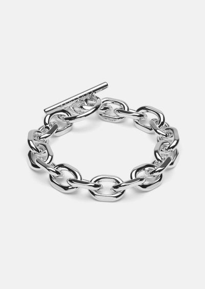 Unité Chain Bracelet XL - Silver Plated by Skultuna